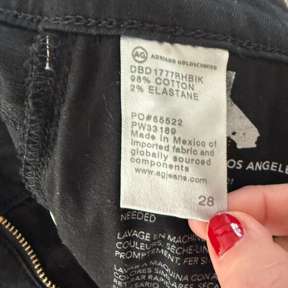 AG The Farrah Skinny Ankle High-Rise Skinny Ankle - Picture 7 of 8